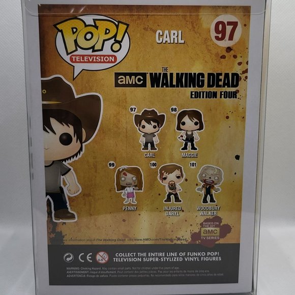 AMC The Walking Dead Carl Funko Pop - Picture 3 of 9